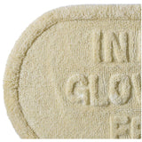 Bath Mat Glow Up Era Cotton Yellow 50x80cm
