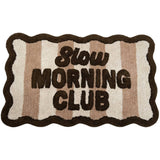 Bath Mat Slow Morning Cotton Multi 50x80cm