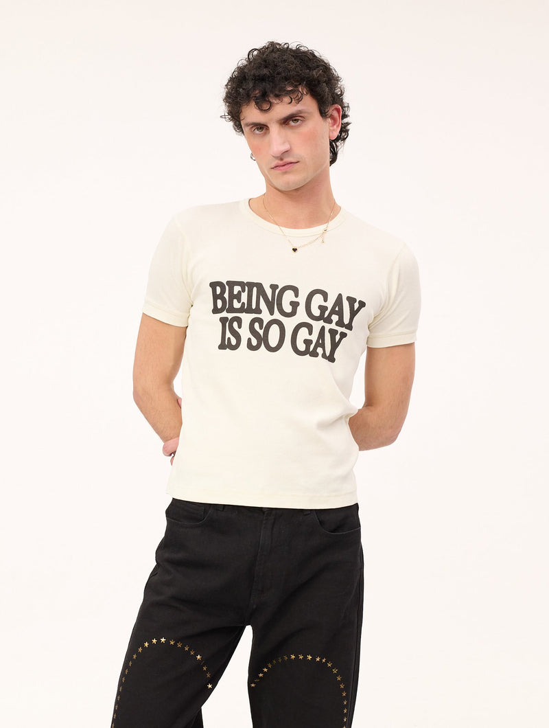 Being Gay Is So… T-shirts : Off-White