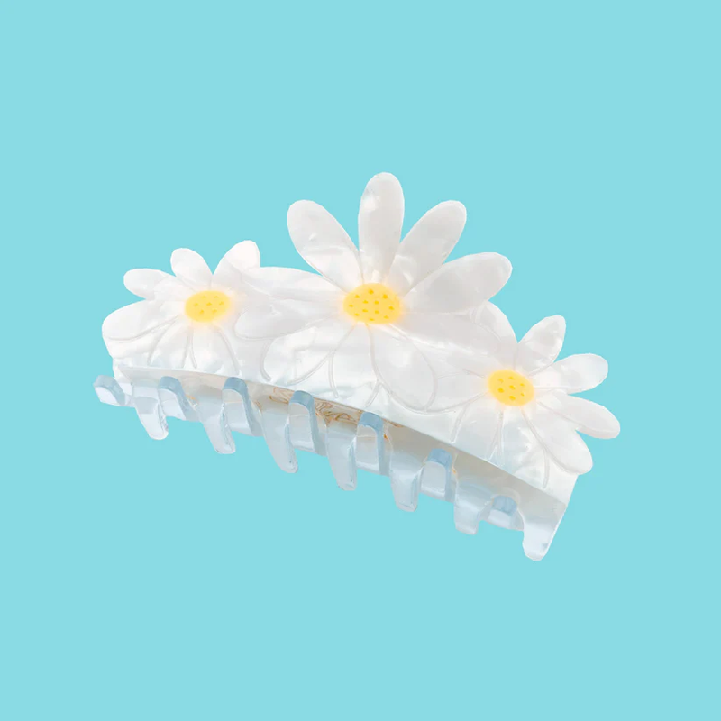 Big daisy hair claw