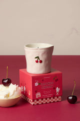 Bistro Cherry Ceramic Candle - Smoked Cherry