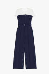 Bleu entier Jump Suit (Y507HAA) - DENIM SCURO