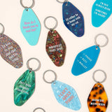 Block You in Real Life Keyring