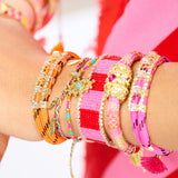 Bracelets Benjie - Fuchsia