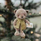 Brownie Bear Bag Charm