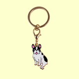 Bulldog key ring