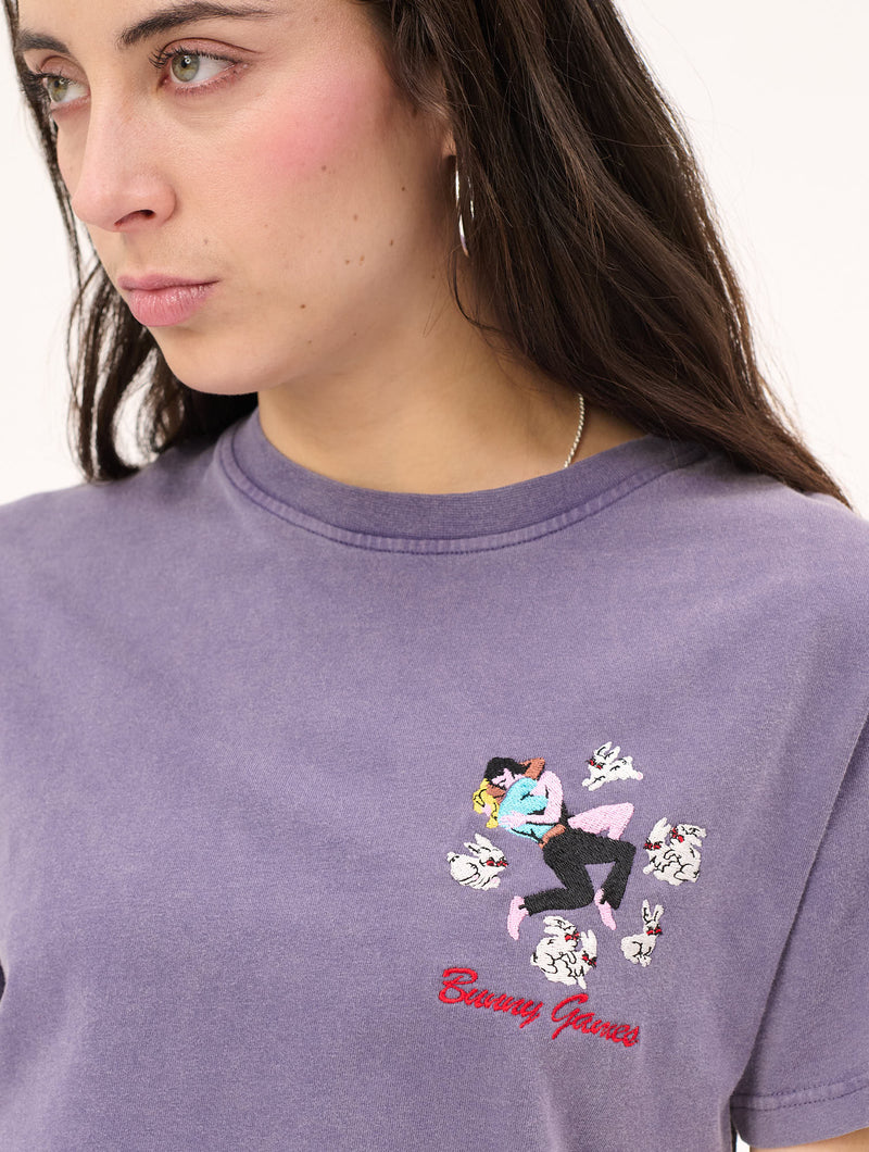 Bunny Games T-shirts : Off-Lavender