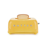 Butter Tray Toasty Yellow with Lid