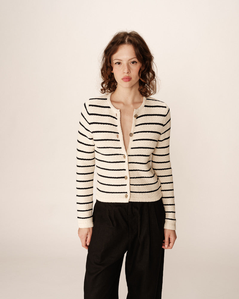 CARDIGAN BEIGE PACA