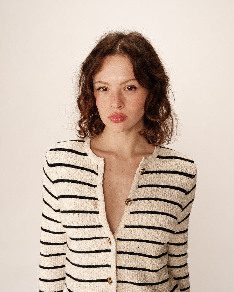 CARDIGAN BEIGE PACA