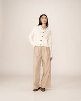 CARDIGAN ECRU PAM