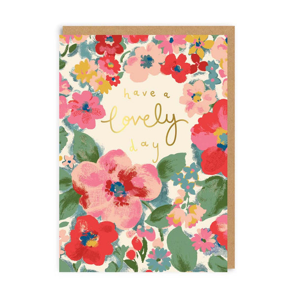 OOH DEER Cath Kidston Have a Lovely Day Greeting Card