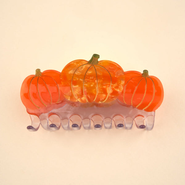 Large Pumpkin Hair Claw