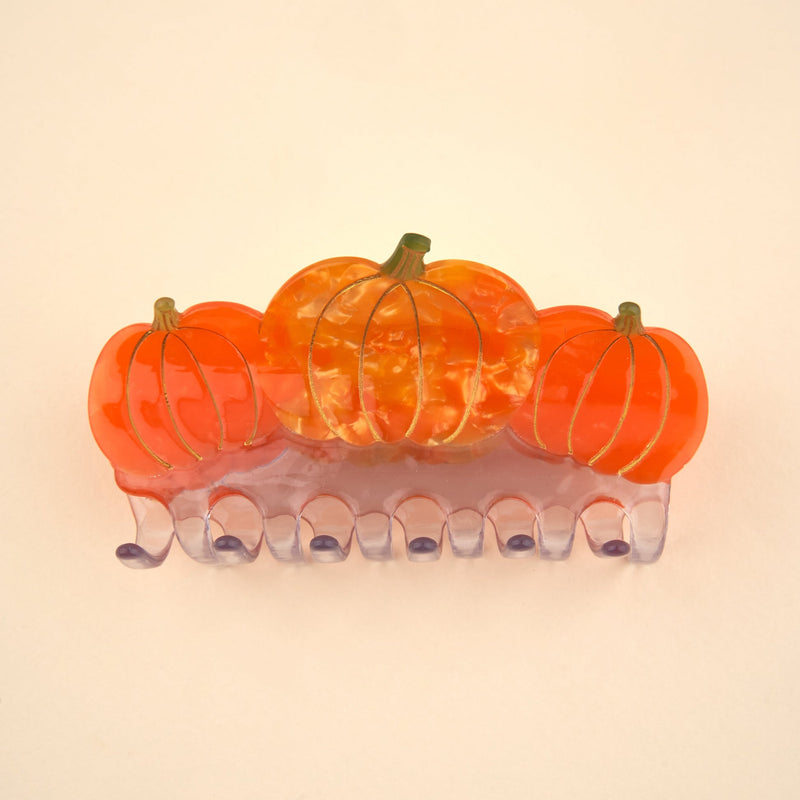 Large Pumpkin Hair Claw