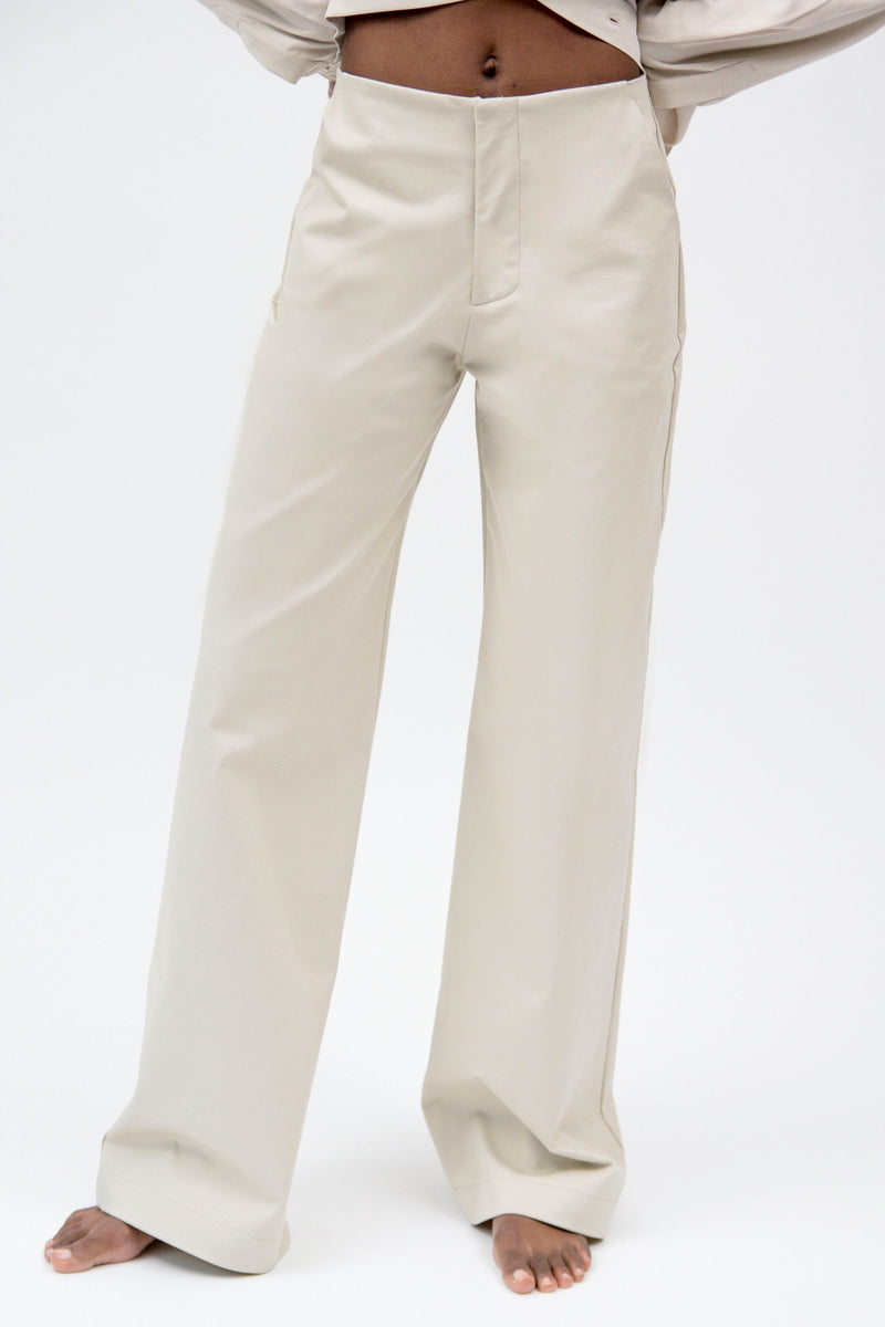 CHAMA TROUSERS - Off-White