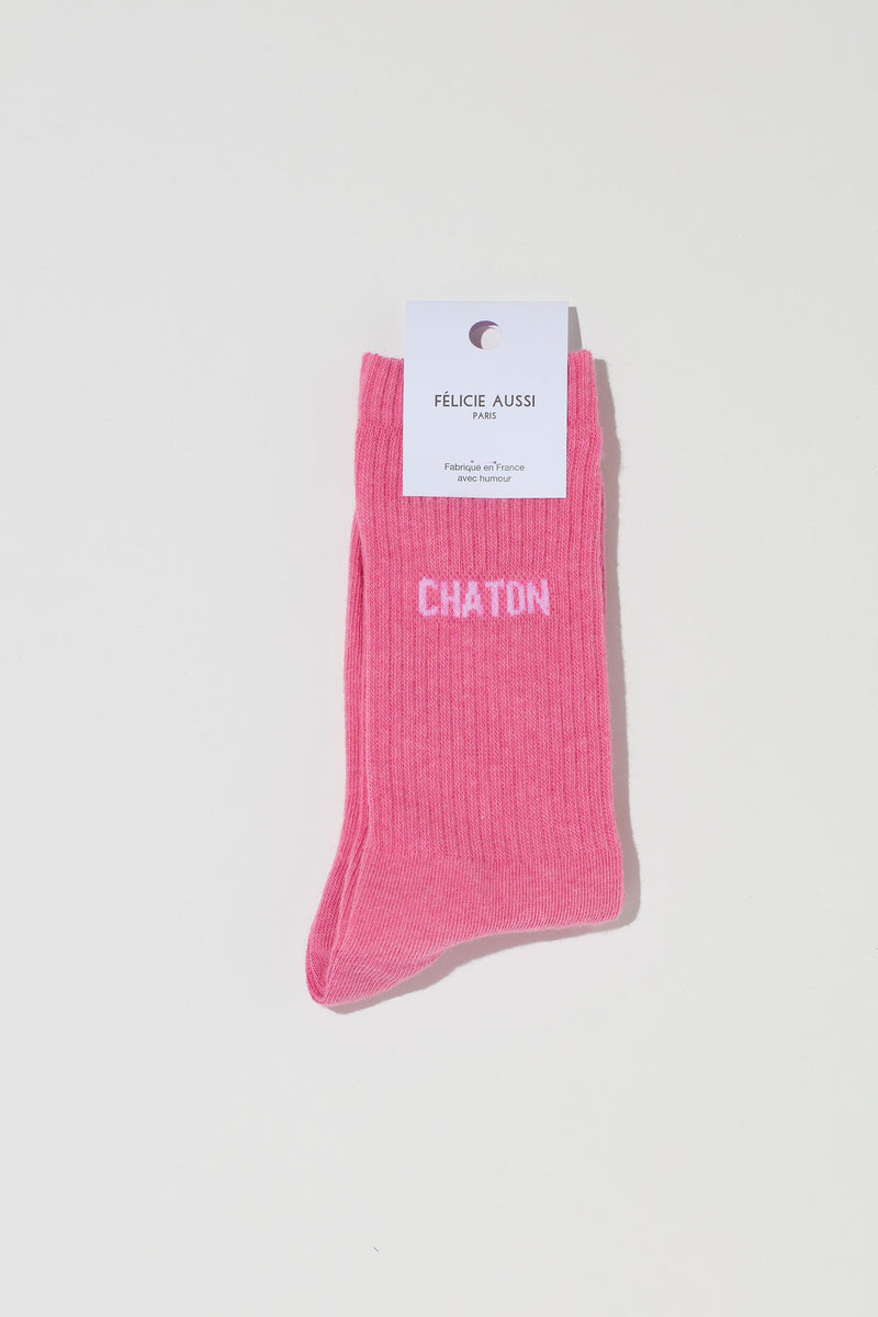 CHATON SOCKS - ROSE CHIN?