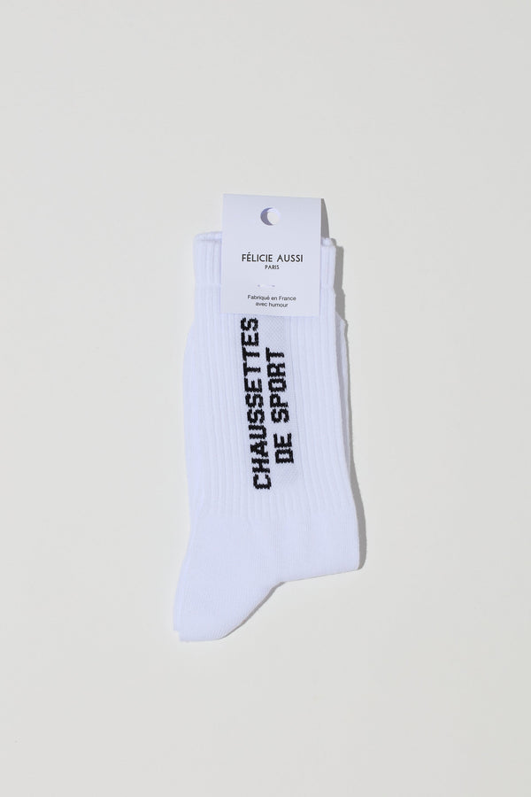 CHAUSSETTES DE SPORT SOCKS - WHITE