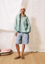 CIRO SHIRT LS - SEA GREEN