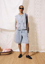 LILLO VEST - BLUE JEAN
