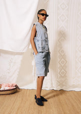 LILLO VEST - BLUE JEAN