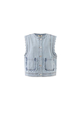 LILLO VEST - BLUE JEAN