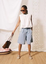 GASPARE BERMUDA - BLUE JEAN