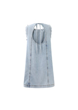 VITO DRESS - BLUE JEAN