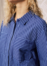 ANNA SHIRT SS - ELECTRIC BLUE
