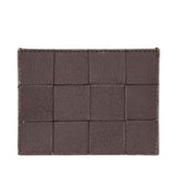 CHECK CARD HOLDER - Dark Brown