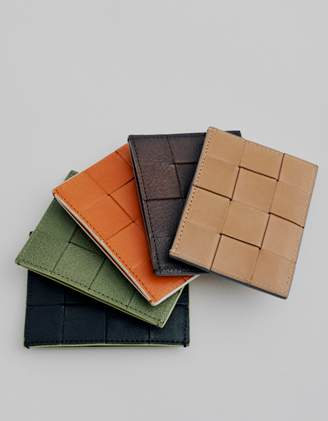 CHECK CARD HOLDER - Green