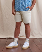 CHEVRE SHORT WOVEN - ECRU