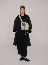 CIRCULAR MINI PURSE - COBALT BLUE