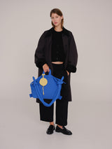 CIRCULAR MINI PURSE - LIME