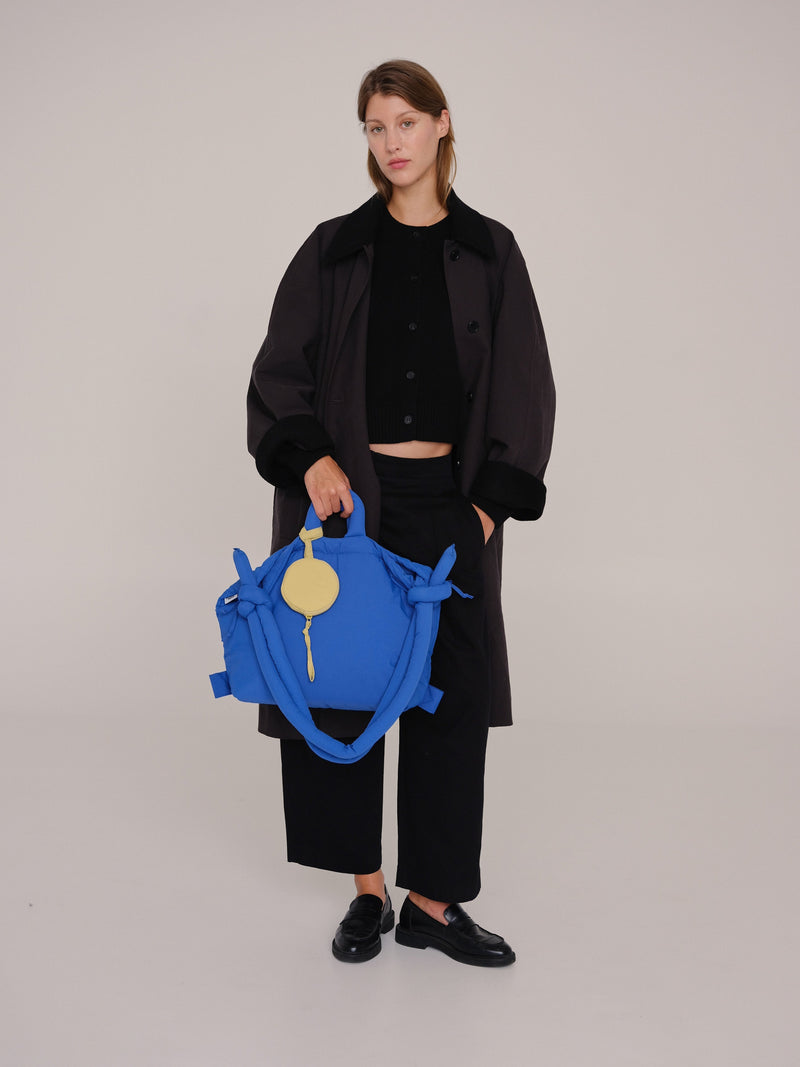 CIRCULAR MINI PURSE - LIME