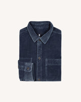 CLEMONT SHIRT WOVEN - MEDIUM DENIM