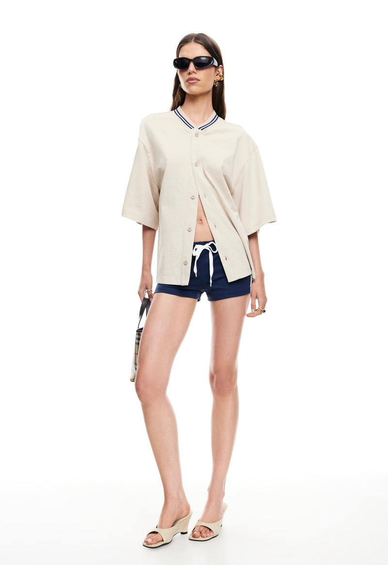 CLUBHOUSE JERSEY - LATTE