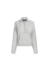 COCO KNIT TOP - DOVE