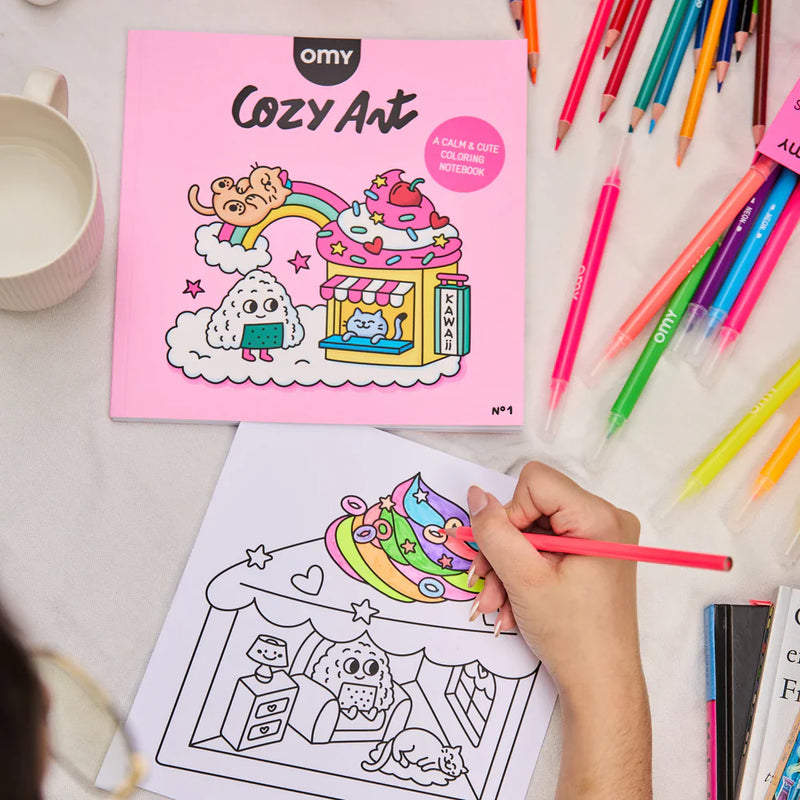 COZY COLORING BOOK - KAWAI