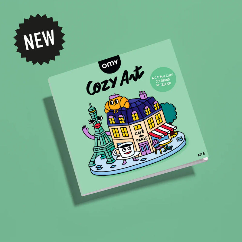 COZY COLORING BOOK - PARIS