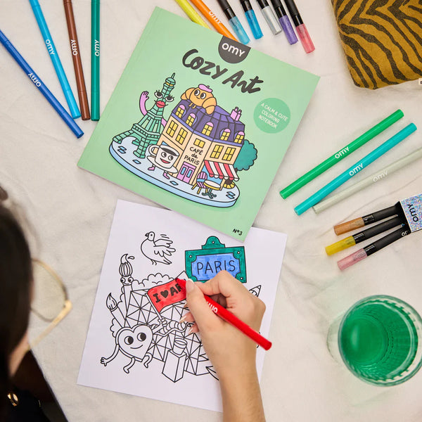 COZY COLORING BOOK - PARIS