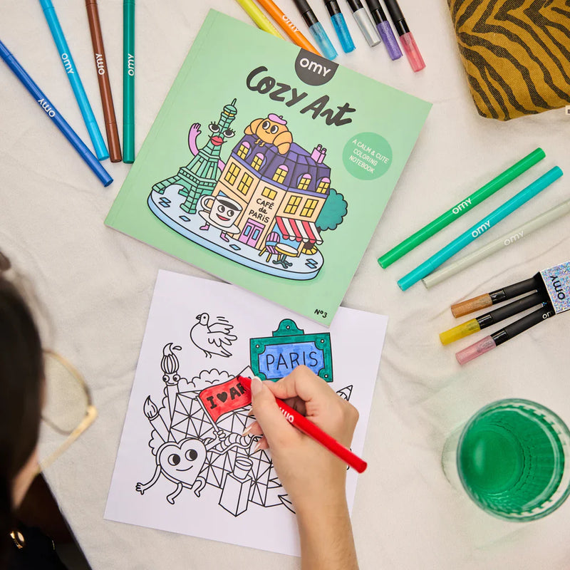 COZY COLORING BOOK - PARIS