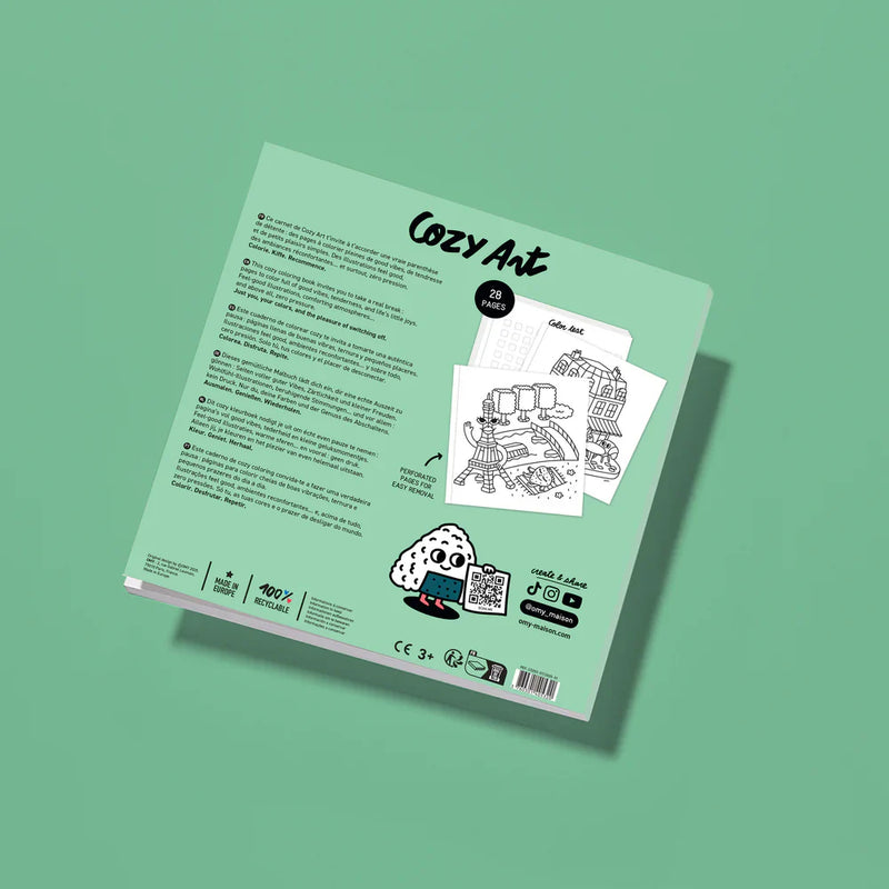 COZY COLORING BOOK - PARIS