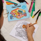 COZY COLORING BOOK - SUPERMARKET