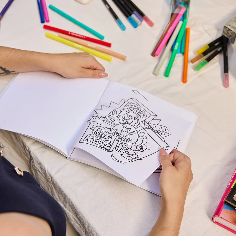 COZY COLORING BOOK - SUPERMARKET