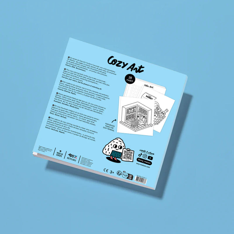 COZY COLORING BOOK - SUPERMARKET
