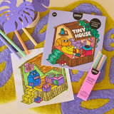COZY COLORING BOOK - TINY HOUSE