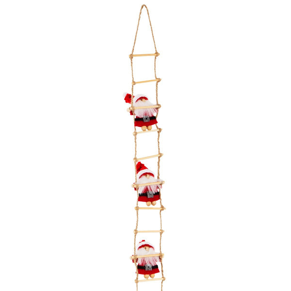 Sass and Belle Climbing Santa Ladder Decoration