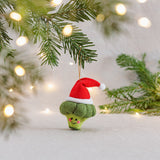 Sass and Belle Happy Broccoli Felt Hanging Decoration