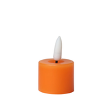 TALKING TABLES Orange Flameless LED Wax Tealight Candle