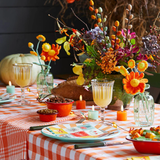 TALKING TABLES Orange Flameless LED Wax Tealight Candle